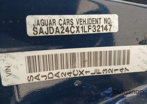2001 Jaguar Xj8 Vanden Plas z USA, uszkodzony, nr VIN SAJDA24CX1LF32147